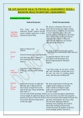 NR 509 SHADOW HEALTH PHYSICAL ASSESSMENT WEEK 1SHADOW HEALTH HISTORY ASSIGNMENT