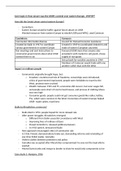 History CIE IGCSE Core Topic 6 Summary notes