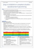 4V zorg in instabiele en complexe situaties : Spoedeisende hulpverlening