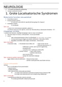 MA2 - Problemen Geestelijke Gezondheid en Zenuwstelsel - volledig partim neurologie