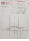 CHEM 112: Summary of Naming Line Angle Organic Compounds 