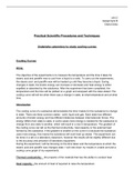 BTEC Applied Science Unit 2 Assignment B - Cooling Curves