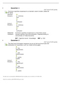 NURS 44654465 quiz 4 QUESTION AND ANSWERS