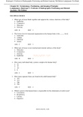 Test Bank for Bontragers Textbook of Radiographic Positioning and Related Anatomy 9&10th Edition by Lampignano Chapter 1-20