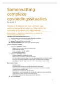 Samenvatting Complexe Opvoedingssituaties 1