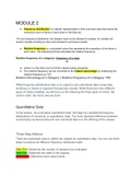 MAT110: Introduction to Statistics Mod.2 Notes