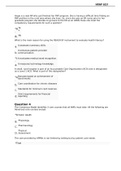 NRNP 6531 Week 6 Midterm Exam (March 2021) Course NRNP 6531 (NRNP6531) Institution Walden University 1. Question: Angie is a new NP who just finished her FNP program. She is having a difficult time finding an FNP position in the rural area where she lives