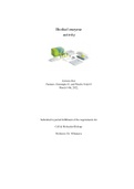 Bio Laboratory Report 