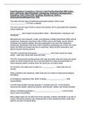 (Answered)Rapid Regulatory Compliance: Clinical II: Gen/Fire/Elec/Back/Rad./MRI Safety, Ergo, Lift/Transp, Slips/Trips/Falls, LatexAllergy, HazComm, WorkplaceViol., EmergPrep, Infec.Control:HAI, HandHyg, Bloodborne, StdPrec, Airborne/Contact/Droplet Prec,