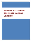 HESI PN Exit