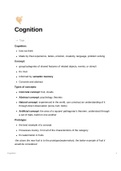 Psyc 101: cognition