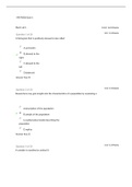 MATH 302 Quiz 1 - Question and Answers