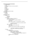 Organic Chemistry Final Exam Study Guide