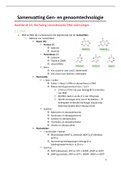 Summary gen- en genoomtechnologie