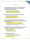 CNA Prometric Test 2