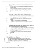 Chapter 14- Impaired Cognitive Function- Delirium and Dementia Complete Solution Q&A 2023.