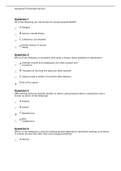 NRNP 6675: PMHNP Care Across the Lifespan II (Final Exam) (100% Correct Answers)