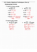 Limits (Algebraic Techniques, Part 4)