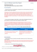 BIO 202L Lab 10 Worksheet- Blood and the Heart Course BIO 202L Institution Straighterline BIO 202L Lab 10 Worksheet- Blood and the Heart/BIO 202L Lab 10 Worksheet- Blood and the Heart