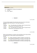 NURS 6531D Week 3 Quiz