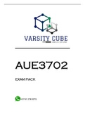 AUE3702 EXAM PACK 2023