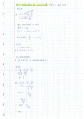 Volledige uitwerking v/h boek " wiskunde voor economen deel 1"