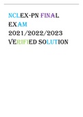 NCLEX-PN FINAL EXAM