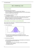 Samenvatting  Psychopathologie