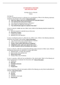 ATI FUNDAMENTAL PROCTORED EXAM 2020-STUDY GUIDE 