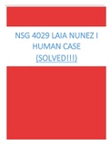 NSG 4029 laia Nunez i human case