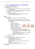 Samenvatting les 4 neurofysiologie: hersengolven en slaap-waak (2021-2022)