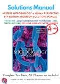 Nesters Microbiology A Human Perspective 8th Edition Anderson