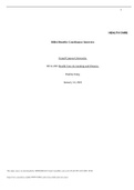 HCA 240 Assignment 4, Coder Biller Interview |GRADED Course HCA 240 Institution Grand Canyon University HCA 240 Assignm1. Who did you interview? Where does he or she work? What is his or her role/title? For the Biller and Benefits Coordinator Interview, I