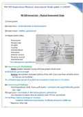 NR-509 Immersion Physical Assessment Study guide 1 download for an A