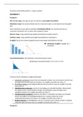 samenvatting praktische economie module 2 vraag en aanbod