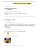 ASM 275 / ASM275 Exam #1 Answers