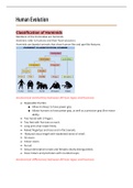 Hominid Studies Matric Life Science Notes