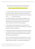 NURS 6550 Midterm Exam / NURS6550 Midterm Exam (Latest): Walden University (FOR 100% CORRECT ANSWER CHECK THE LAST PAGE) 1. The AGACNP is caring for a patient who is quite ill and has developed, among other things, a large right sided pleural effusion. Th