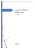 analoge elektronica samenvatting 