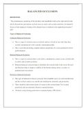 class notes Bds - balanced occlusion - prosthodontics 