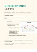 Unit 2: Firms and Consumers