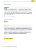 Exam (elaborations) NURS 5366 Module 5, NURS 5366 Quiz 5 |Already Greaded A+ Question 1 5 / 5 pts A Family Nurse Practitioner believes that he has developed an intervention that can accelerate weight loss in adults with Type II diabetes when administered 