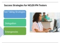 Success Strategies for NCLEX-PN Testers