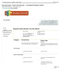 Focused Exam: Chest Pain Results | Completed Shadow health