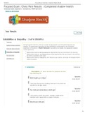 Focused Exam: Chest Pain Results | Completed shadow health