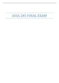 AVIA 245 FINAL EXAM| LIBERTY UNIVERSITY