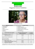 PHARMACOLOGY REASONING BRADYCARDIA MODULE 5 CASE STUDY DNM GRADED A+