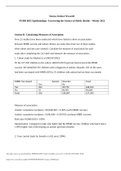 PUBH 6035 Epidemiology:Section B Calculating Measures of Association Uncovering the Science of Public Health - Winter 2022