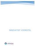 Uitwerking innovatief voorstel minor high care volwassenen