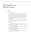 TTU ADRS 4325 Treatment Plan Jesse Pinkman